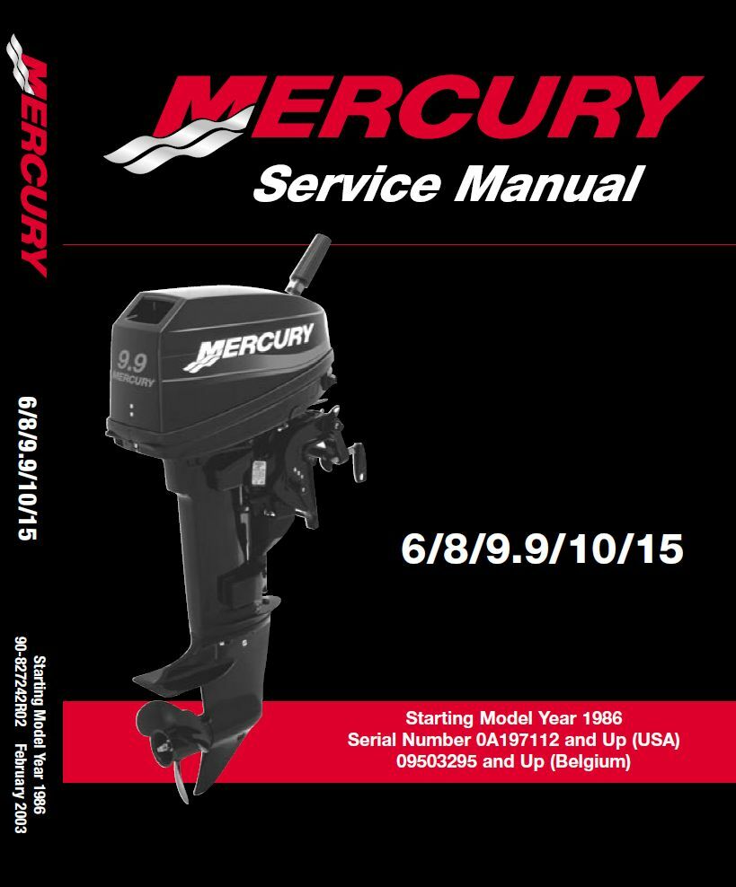 Mercury 75hp 2 Stroke Manual